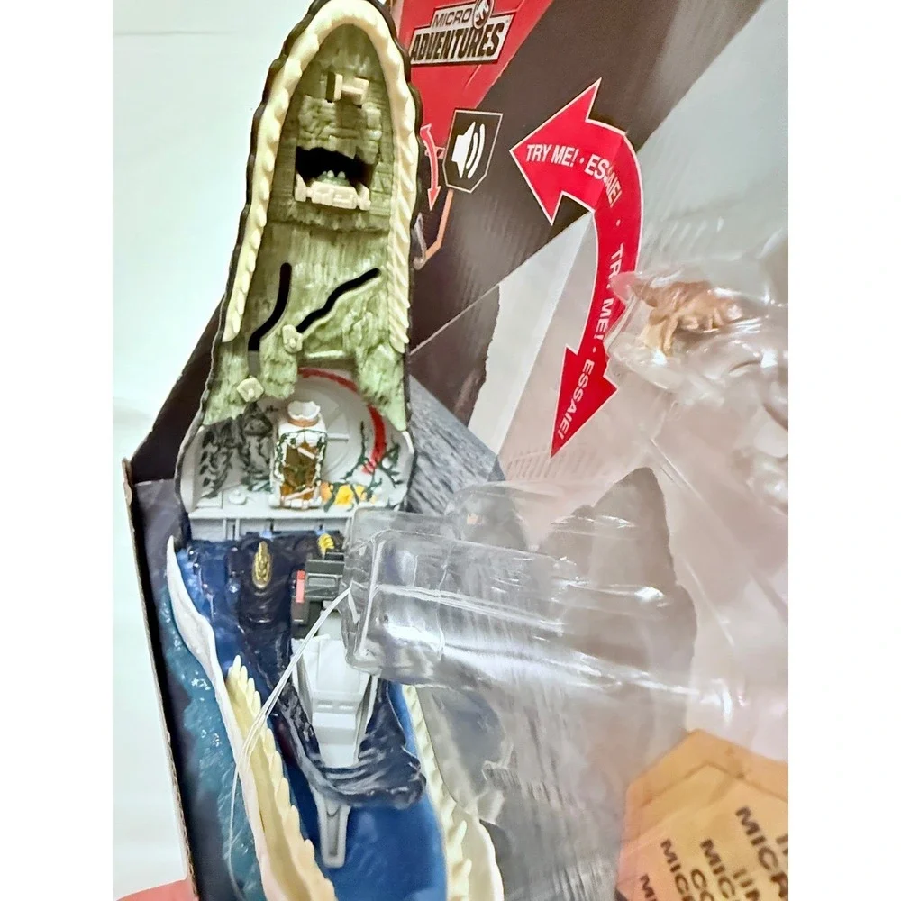 Mattel Jurassic World Rebirth Ultimate Mosasaurus Kids Toy New Micro Adventures